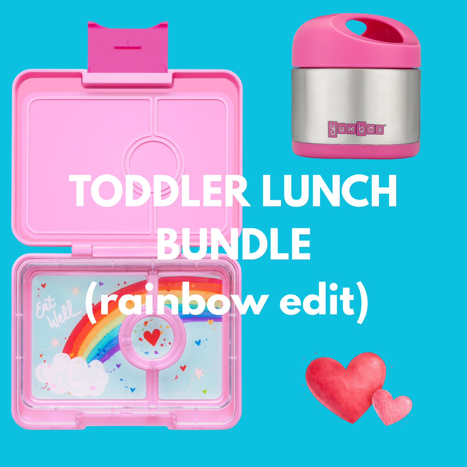 Hot & Cold Packed Lunch Bundle (Snack Box + Thermal Jar)