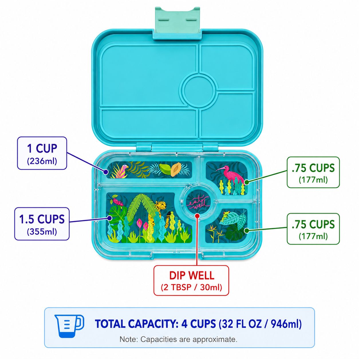 Yumbox Tapas - Trays & Shells