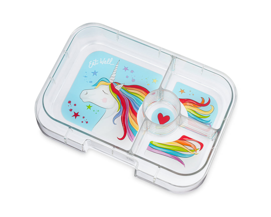 Leakproof Sandwich Friendly Bento Box - Yumbox Power Pink (Unicorn)