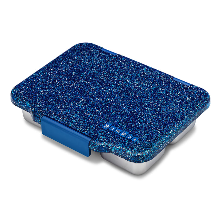 Yumbox Prêt – Leakproof Stainless Steel Bento - Twilight Blue Glitter