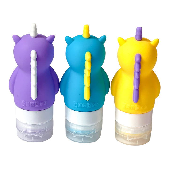 Unicorn - Silicone Condiment Squeeze Bottles (Set of 3)