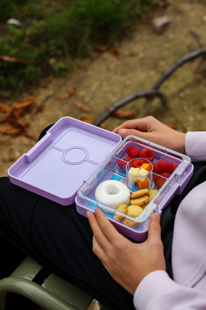 Yumbox Purple Snack Box Park Picnic