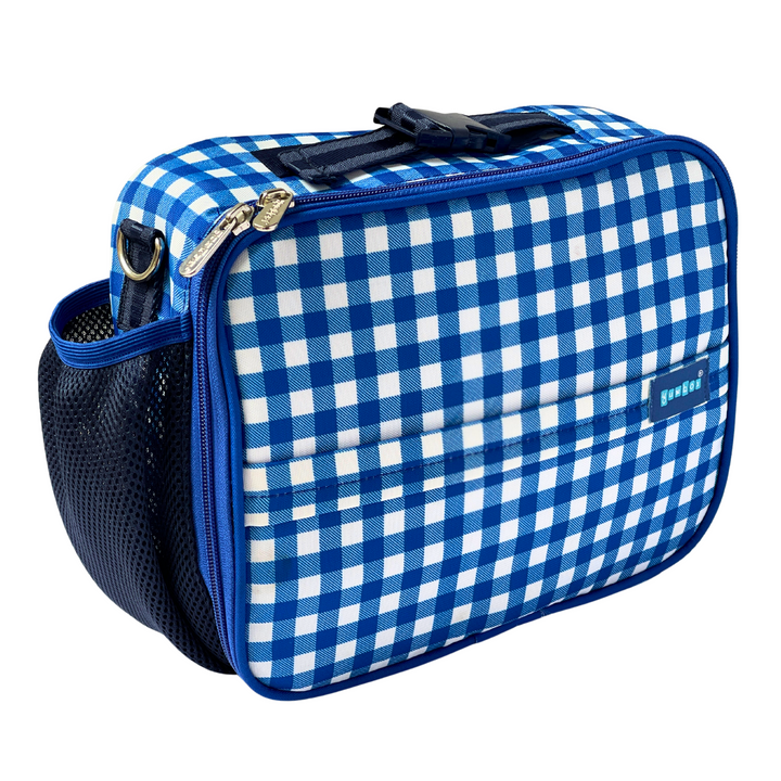 Yumbox Insulated Lunch Bag – Water-Resistant, 3-Way Carry, Fits Bento Boxes and Ice Packs (Vichy Gingham)