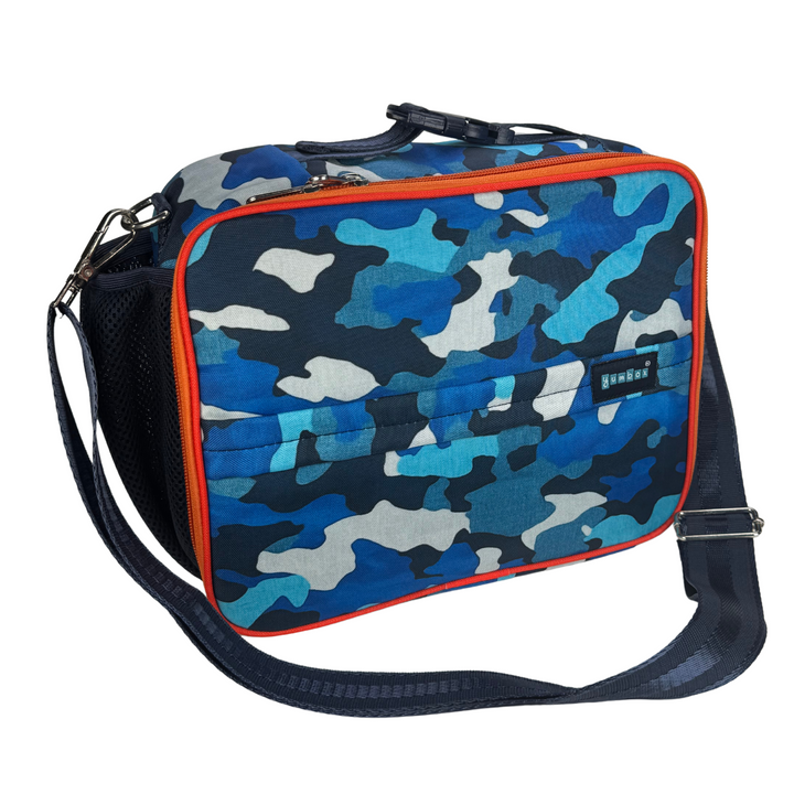 3 Ways to Carry - Yumbox Classic Lunch Bag – Insulated Camouflage Print Lunch Tote