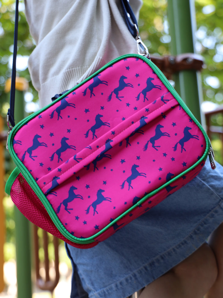 3 Ways to Carry - Yumbox Classic Lunch Bag – Insulated Equestrian-Inspired Tote