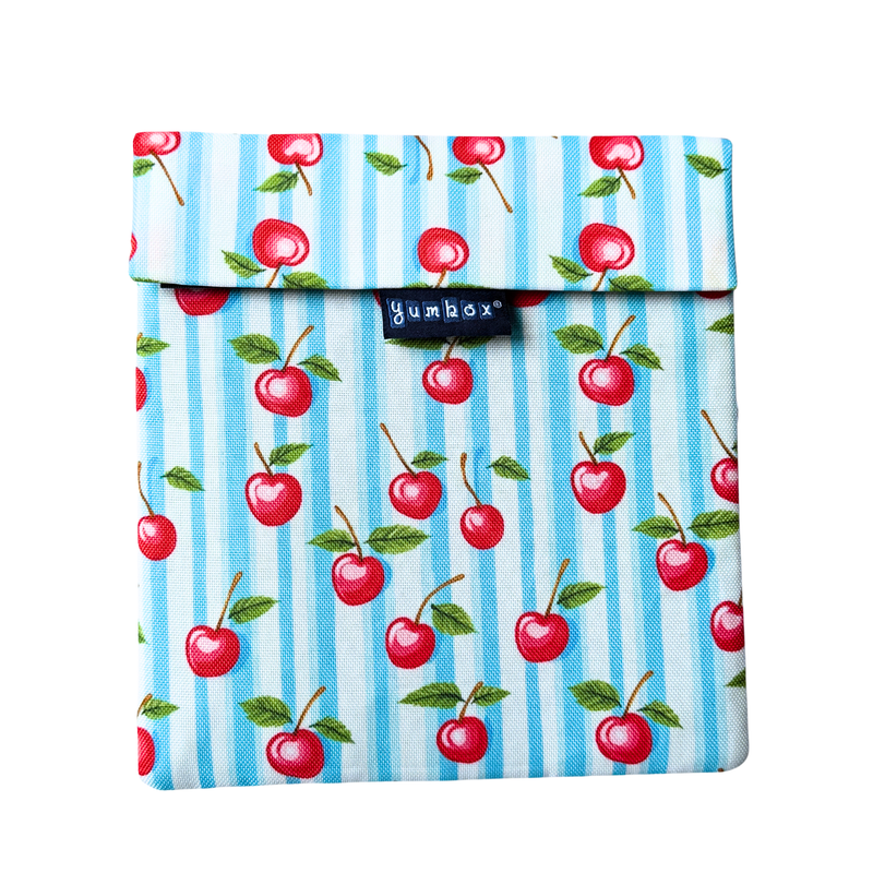 Cherry Stripe Light Blue