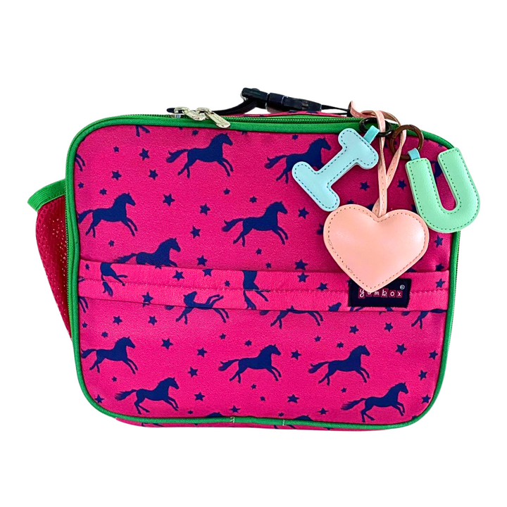 Stylish Lunch Bag Charms Keychain Pendants  - Hearts