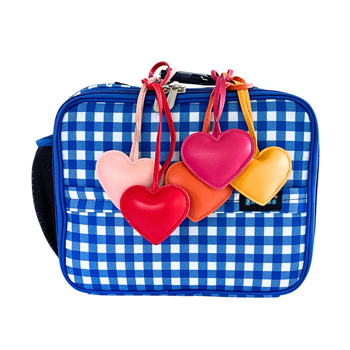 Stylish Lunch Bag Charms Keychain Pendants  - Hearts