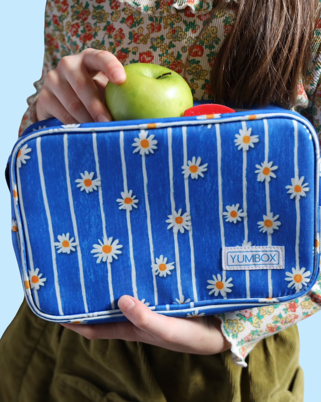 Yumbox Chill Insulated Lunch Bag with Ice Packs · Daisy Stripes