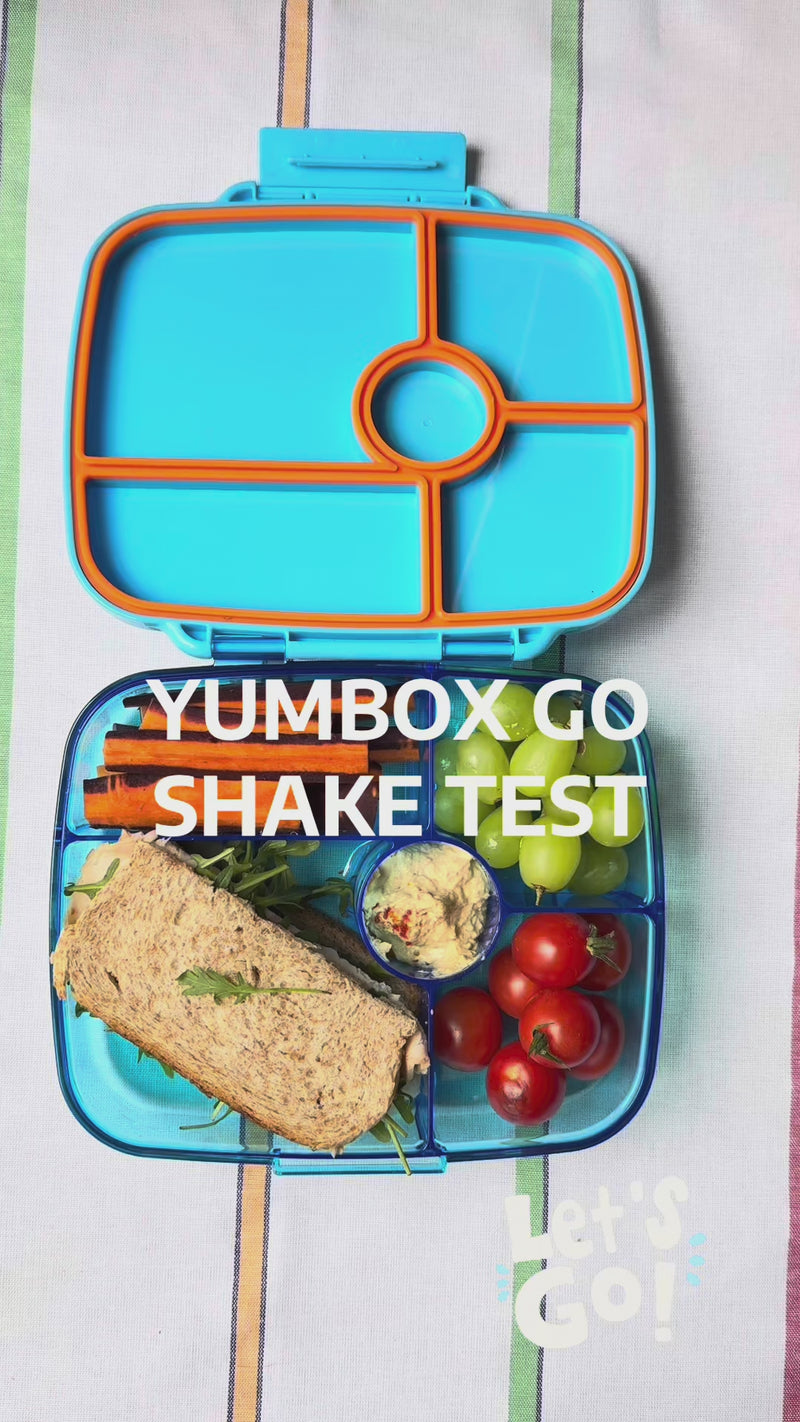Yumbox Go – Large Deep Leakproof Bento Lunch Box, 5 Compartments