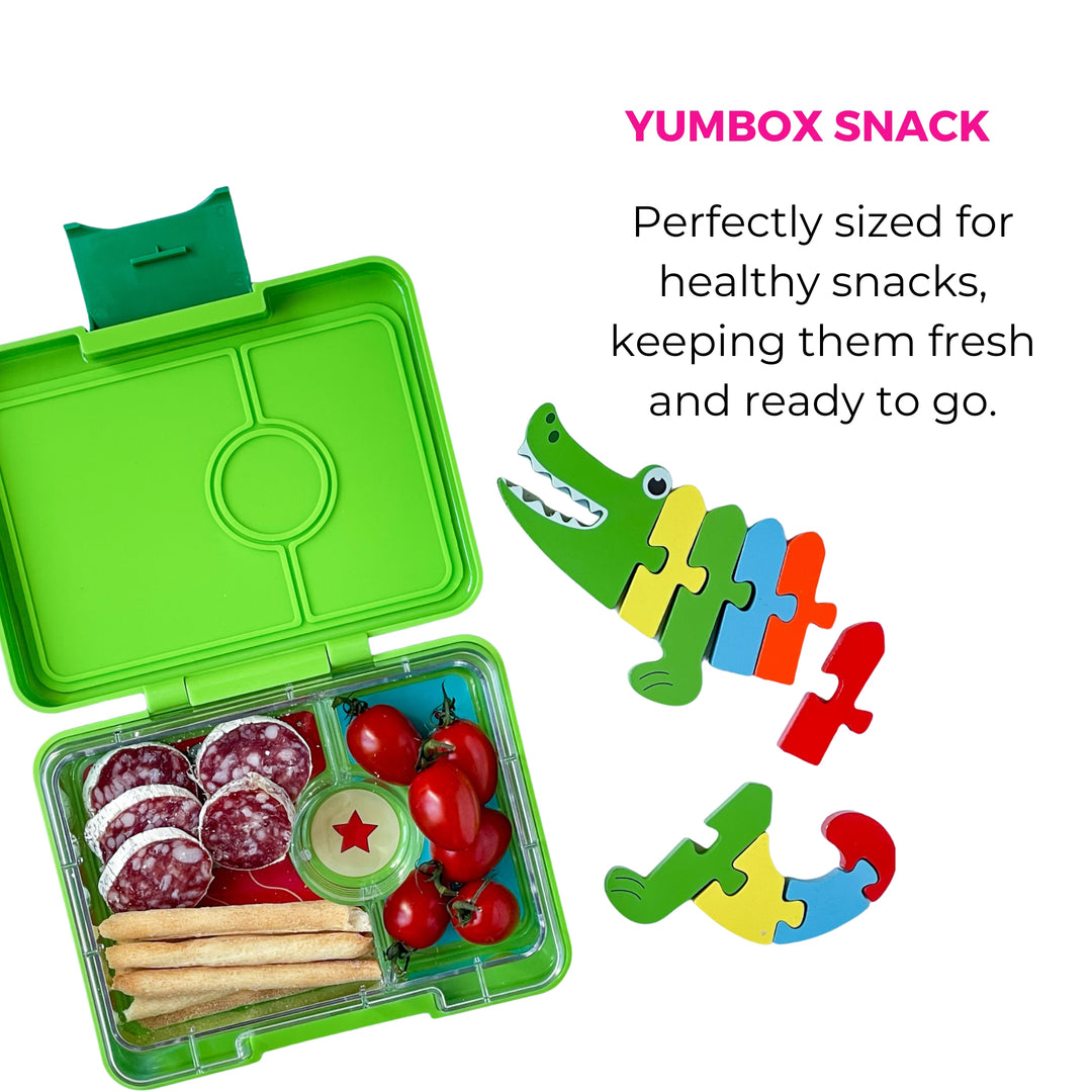 Snack Size Bento Lunch Box Yoyo Yellow (Shark)