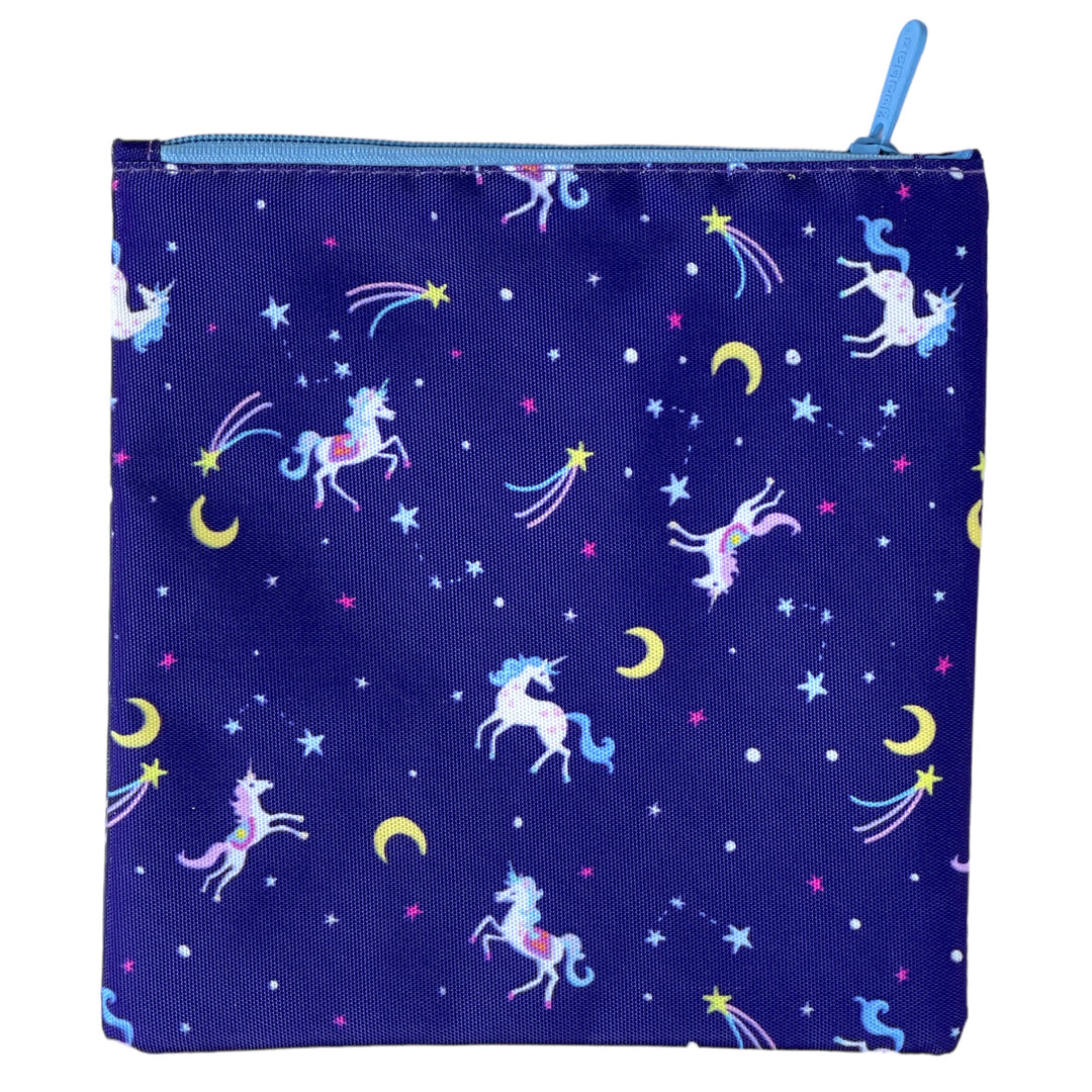 Reusable Sandwich Bag - Set of 2 - Hearts & Unicorns