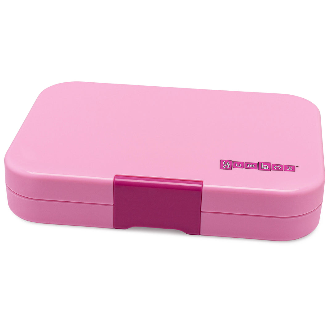 Leakproof Yumbox Tapas Bento Lunch Box - 5 Compartment - Capri Pink wi