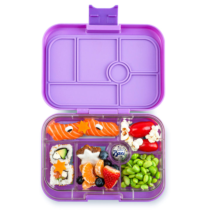 Leakproof Bento Lunch Box for Kids - Yumbox Lavande Purple (Unicorn)