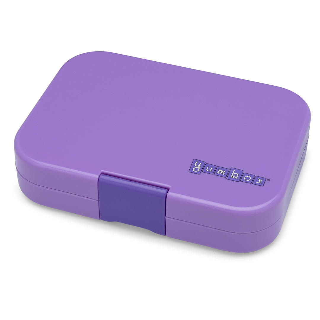 Leakproof Sandwich Friendly Bento Box - Yumbox Dreamy Purple Panda