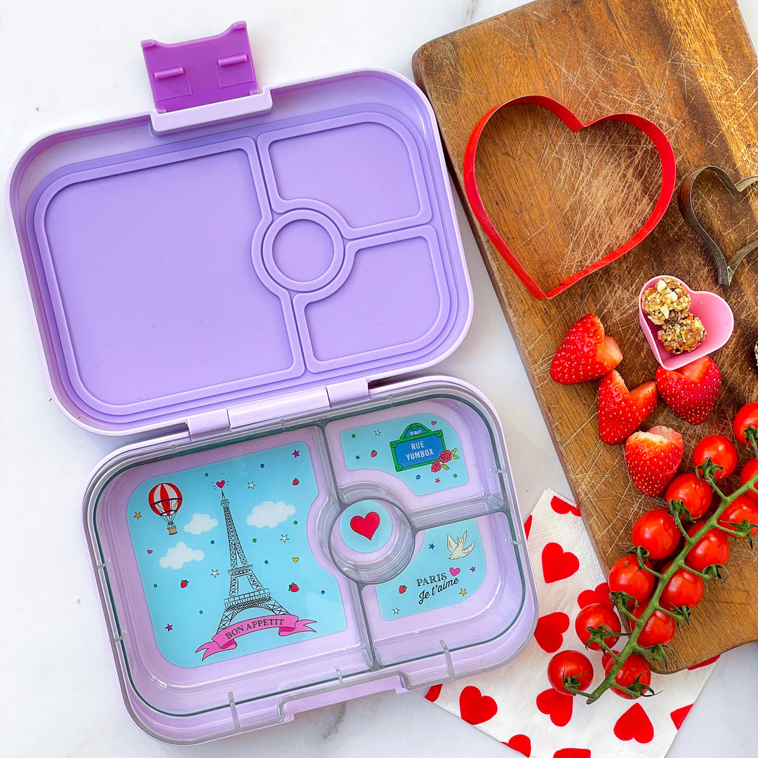Yumbox Lulu Purple - Leakproof Sandwich Bento Lunch Box