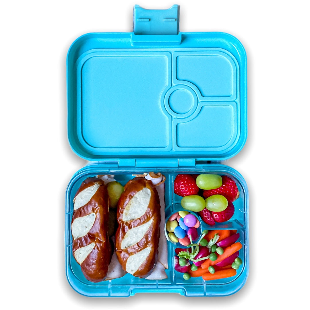 Leakproof Sandwich Friendly Bento Box - Yumbox Misty Aqua