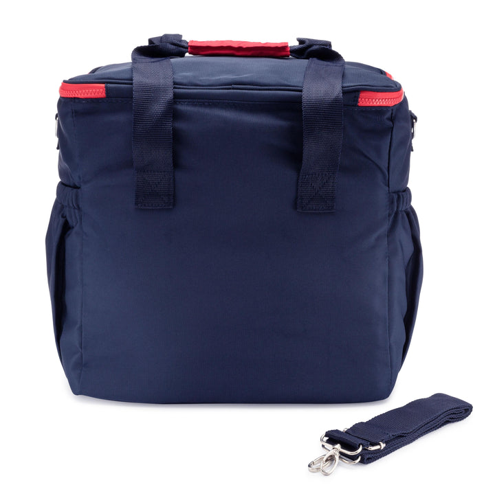 Yumbox Picnic Cooler Bag - Extra large insulated with thinsulate satin lining, water resistant exterior in Navy
