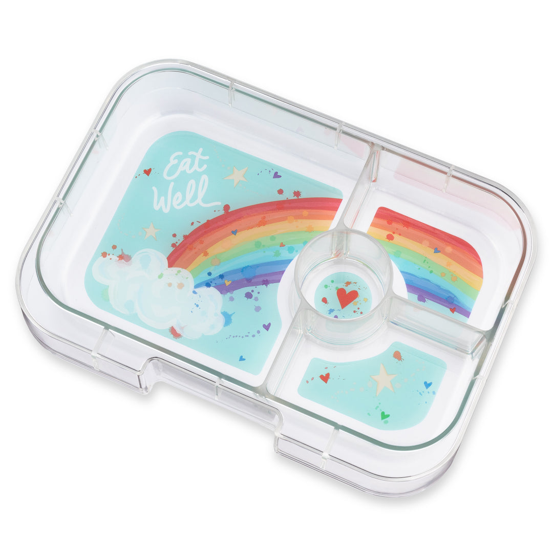 Leakproof Sandwich Friendly Bento Box - Miami Aqua (Rainbow)