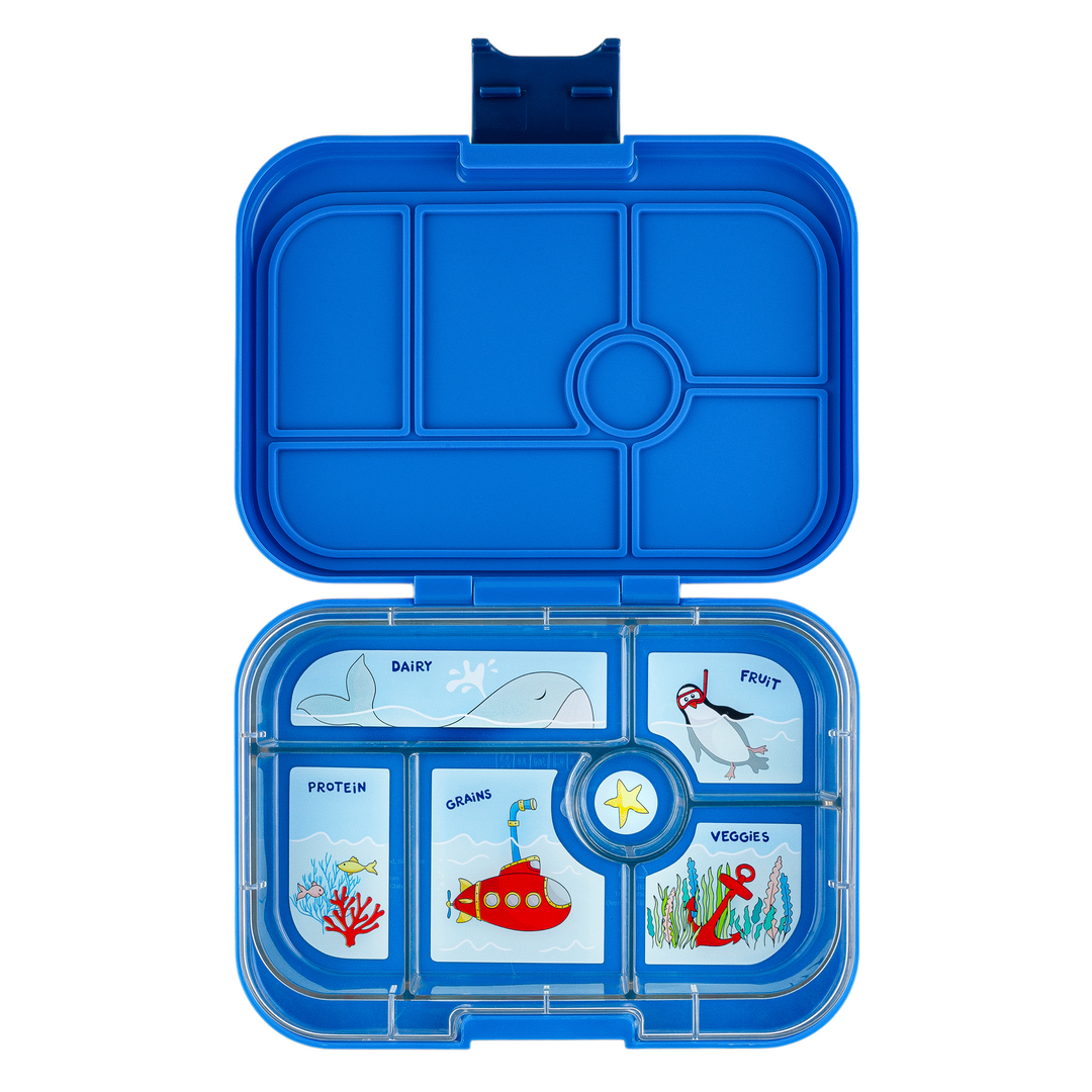 Leakproof Bento Box for Kids - Yumbox Surf Blue