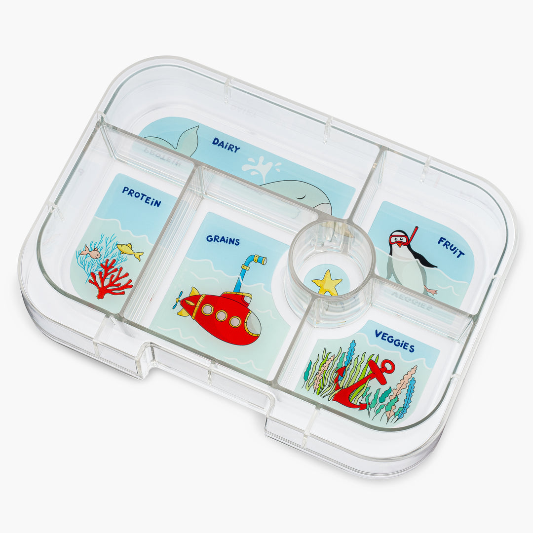 Leakproof Bento Box for Kids - Yumbox Surf Blue