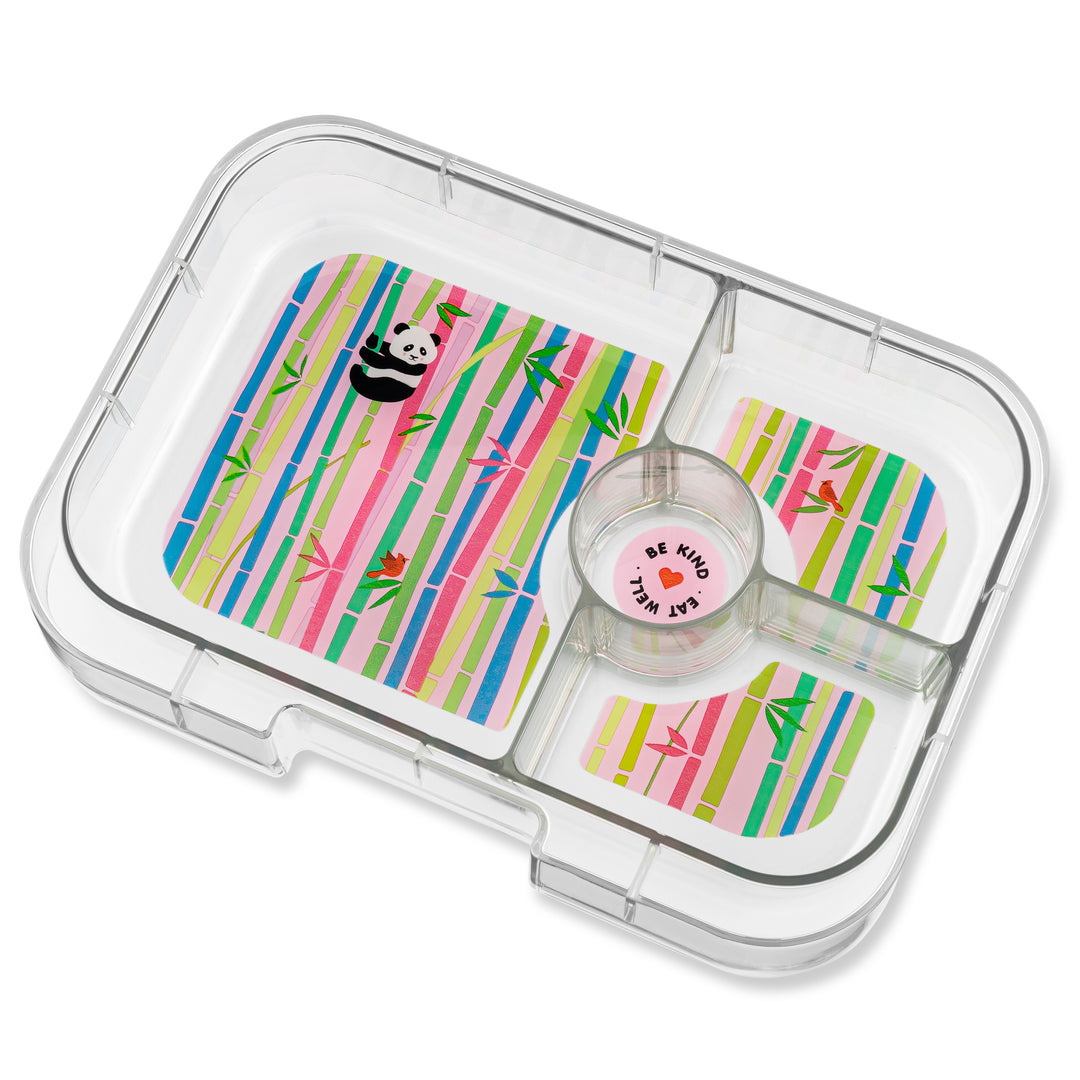 Leakproof Sandwich Friendly Bento Box - Yumbox Dreamy Purple Panda