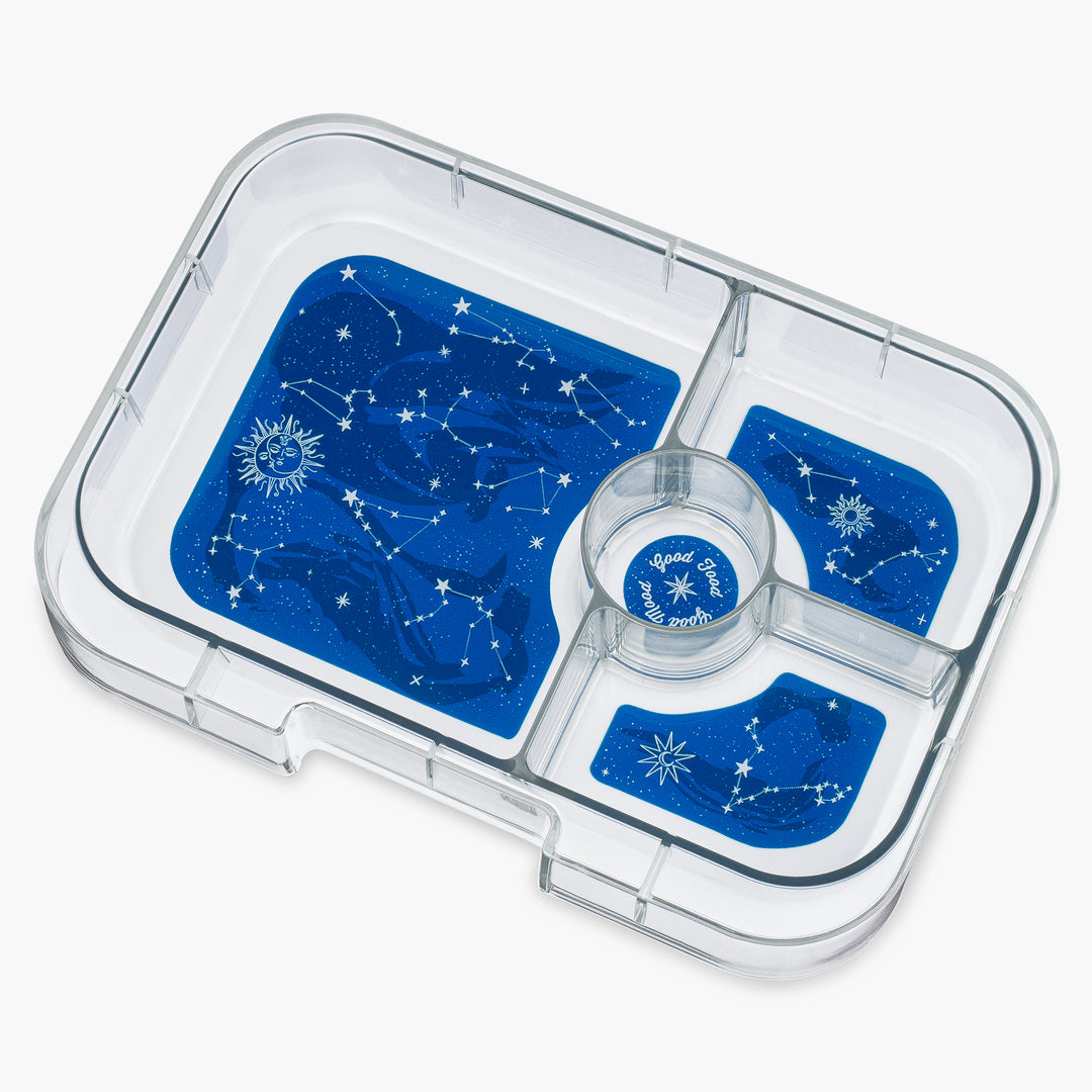 Leakproof Sandwich Friendly Bento Box - Yumbox Luna Aqua