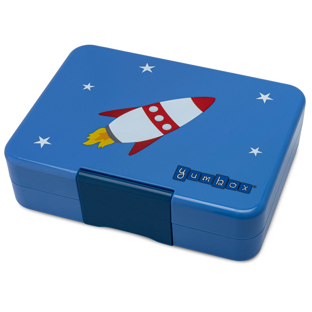 Yumbox True Blue Rocket Snack Size Bento Box