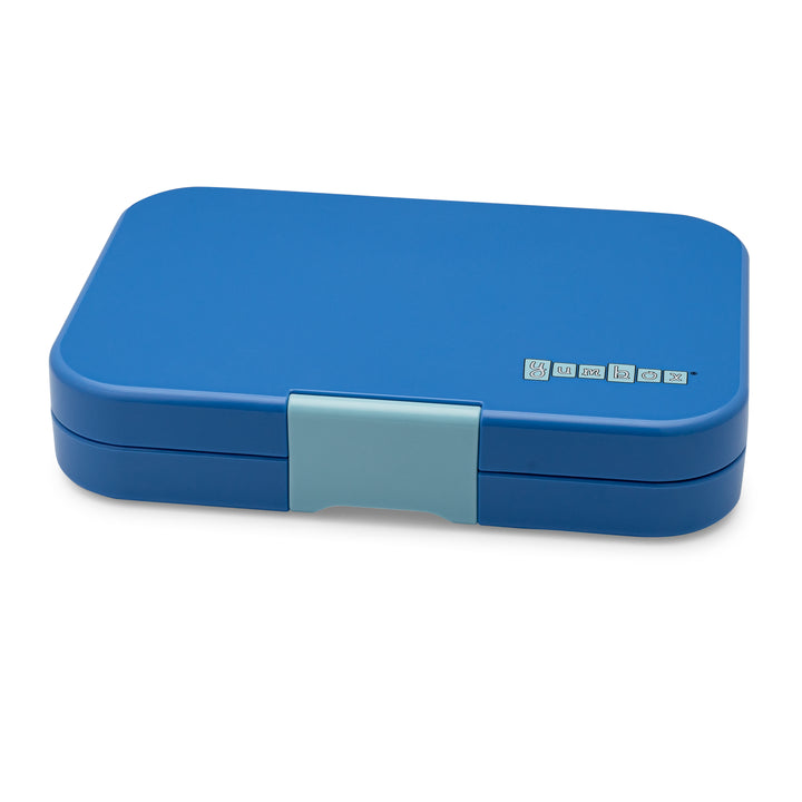 Leakproof Yumbox Tapas True Blue - 5 Compartment - Groovy Tray - Largest Bento