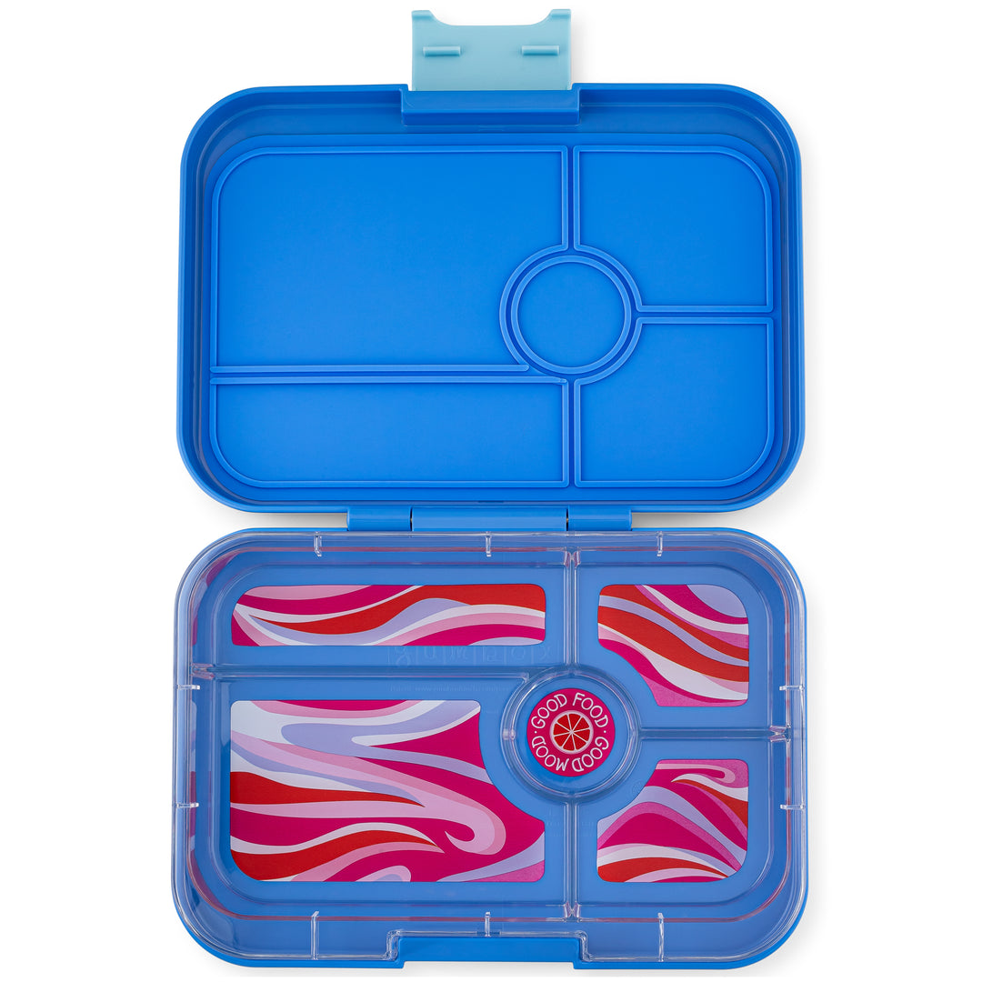 Yumbox Tapas Larger Size - 5 Compartment Leakproof Bento Lunch Box for Pre-Teens, Teens & Adults (Seville Purple)