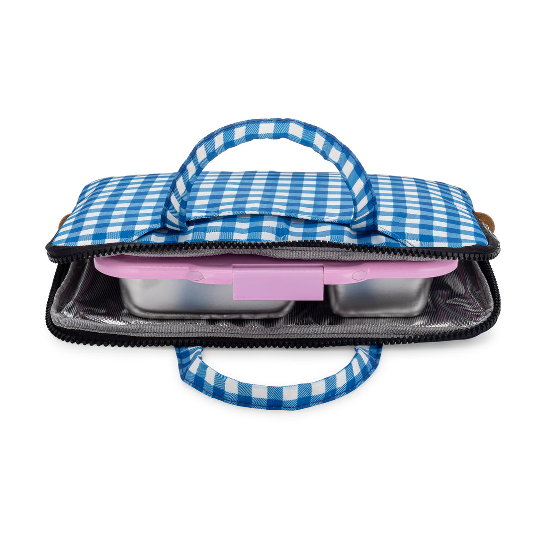 Yumbox Poche - Insulated Lunch Bag Sleeve with Handles -Vichy