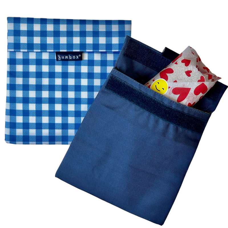 Navy Vichy Blue