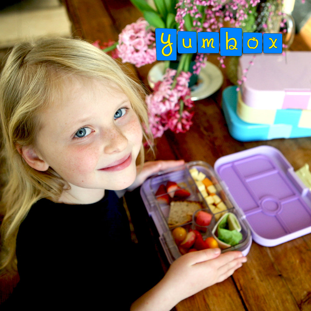 Leakproof Bento Lunch Box for Kids - Yumbox Lavande Purple (Unicorn)