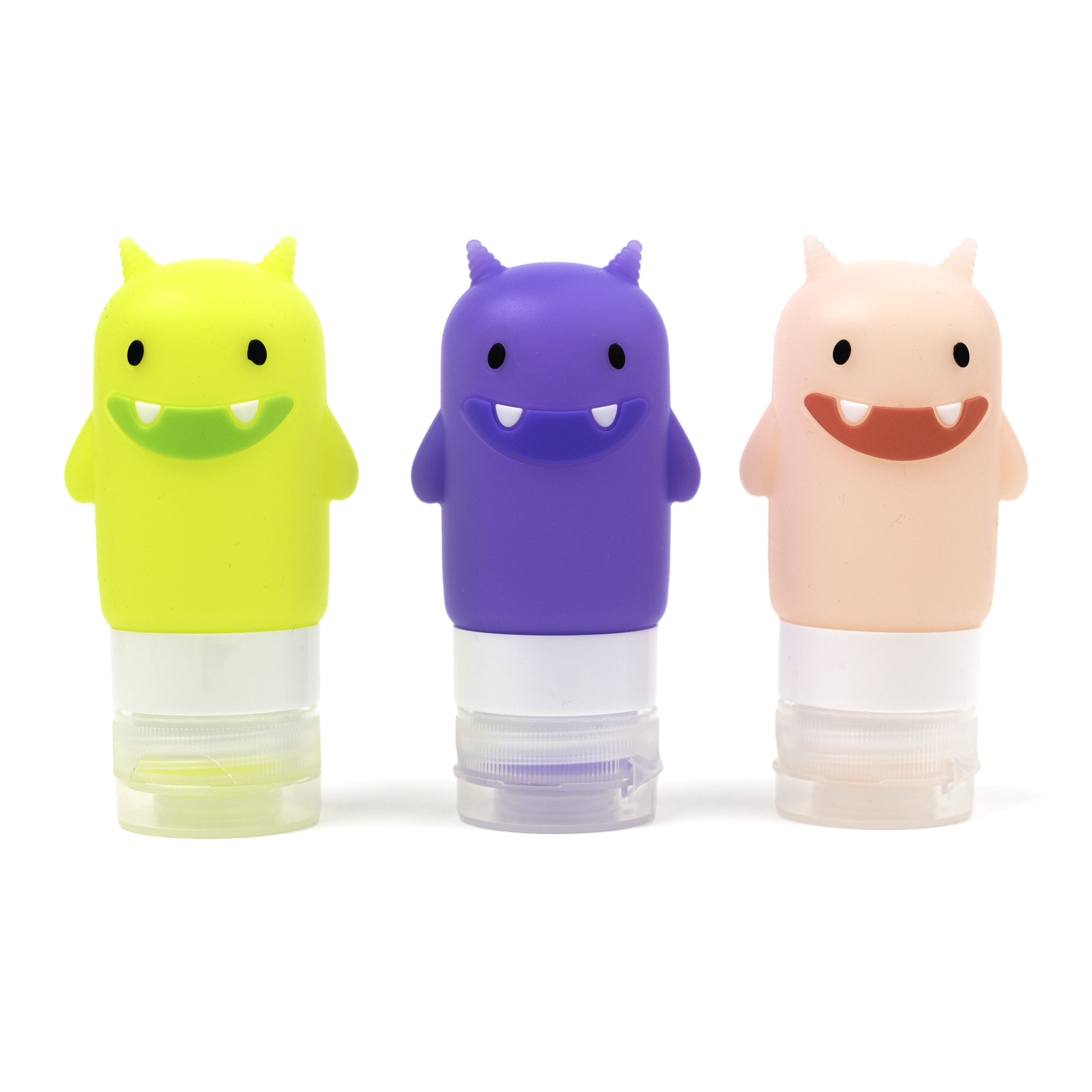 Funny Monsters - Silicone Condiment Squeeze Bottles (Set of 3